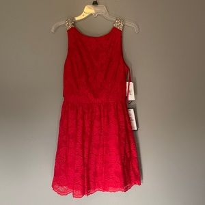 RED HOMECOMING/PROM DRESS.